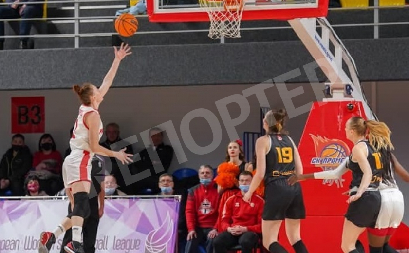 Каменские баскетболистки ворвались в полуфинал Женской Европейской Баскетбольной Лиги