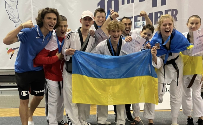 Юні тхеквондісти з Кам’янського, Дніпра та Запоріжжя стали призерами турніру в Польщі