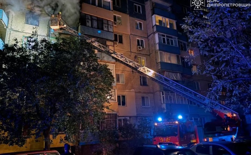 У Кам’янському на пожежі виявлено тіло людини