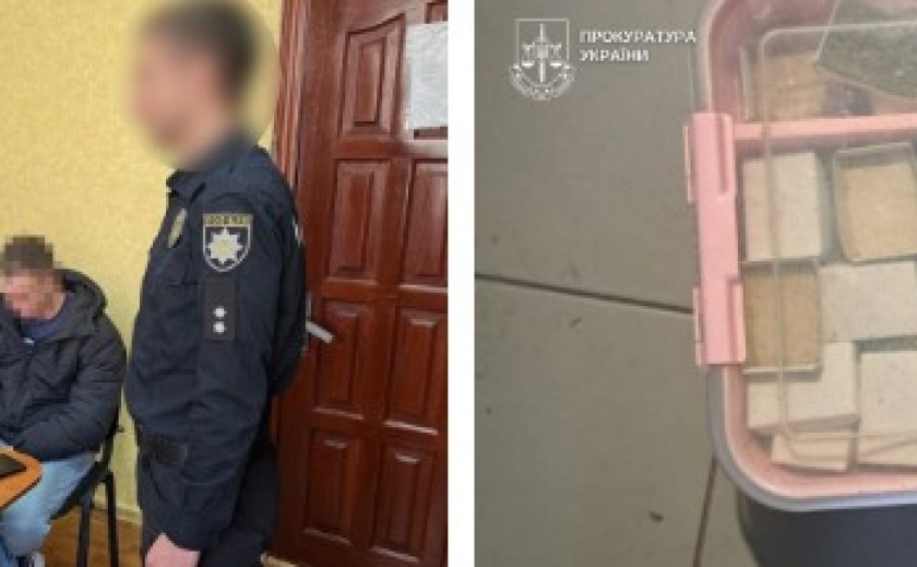 До суду скеровано справу щодо жителя Кам’янського, у якого виявлено 8 кг канабісу