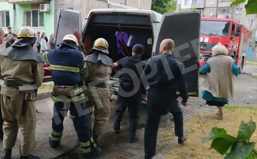 В Каменском спасли мужчину из огня