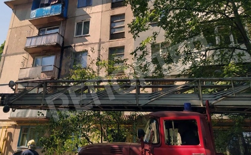 В Каменском ликвидировали пожар в многоэтажке