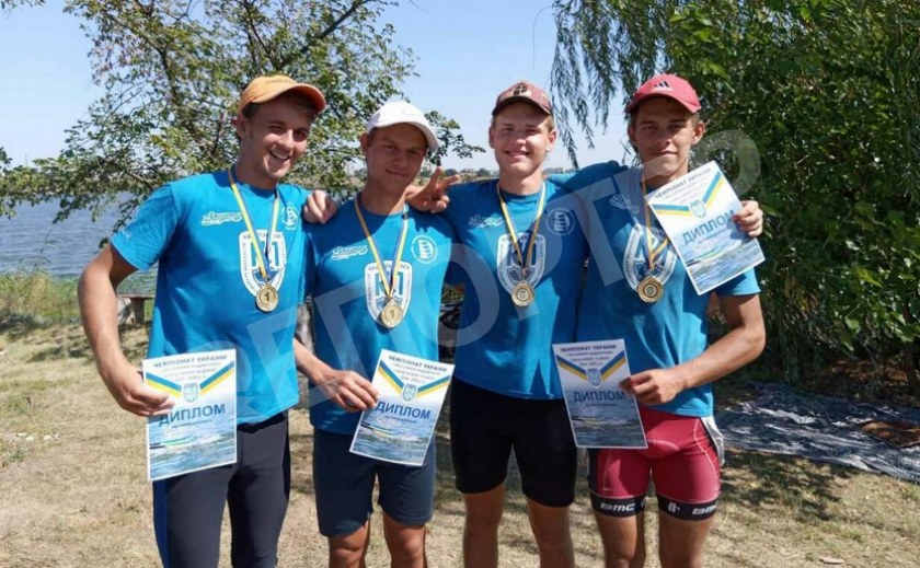 Каменчане стали призерами Чемпионата Украины по академической гребле