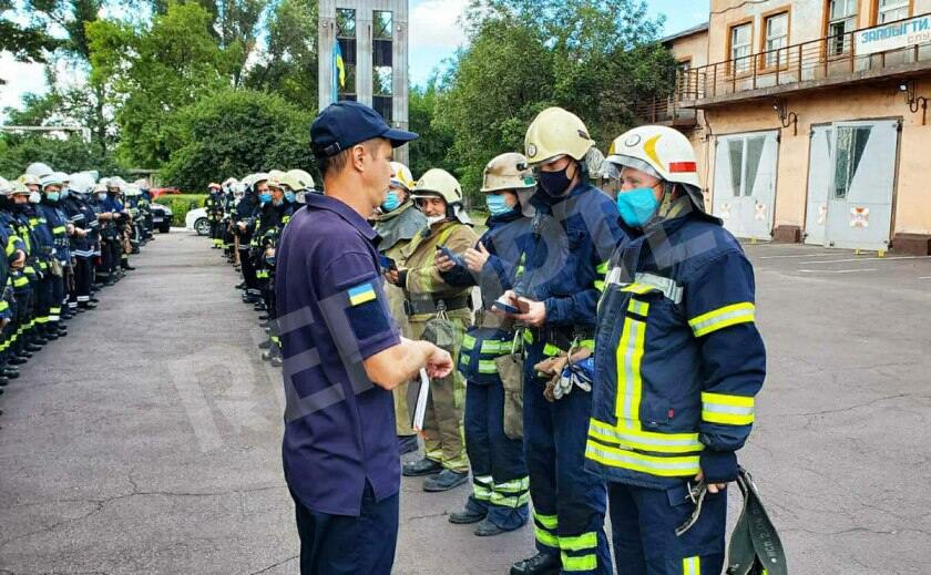 Пожарные Каменского повысили свое оперативное мастерство
